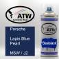 Preview: Porsche, Lapis Blue Pearl, M5W / J2: 400ml Sprühdose, von ATW Autoteile West.